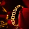 The golden chain bracelet is a simple and versatile fashion and light luxury accessory for ladies Specification image